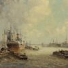 le grand port oeuvre de daniel trammer