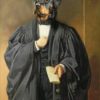 Portrait de Rottweiler en avocat oeuvre de Daniel Trammer