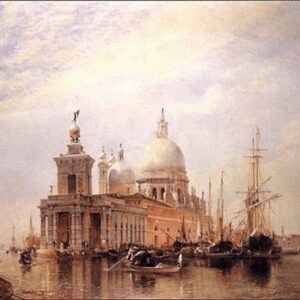 Le grand canal de Venise oeuvre de Daniel Trammer